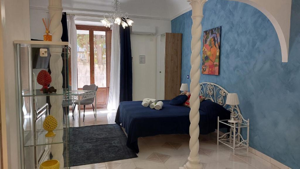 Χώρος καθιστικού στο GL Golden City Apartments