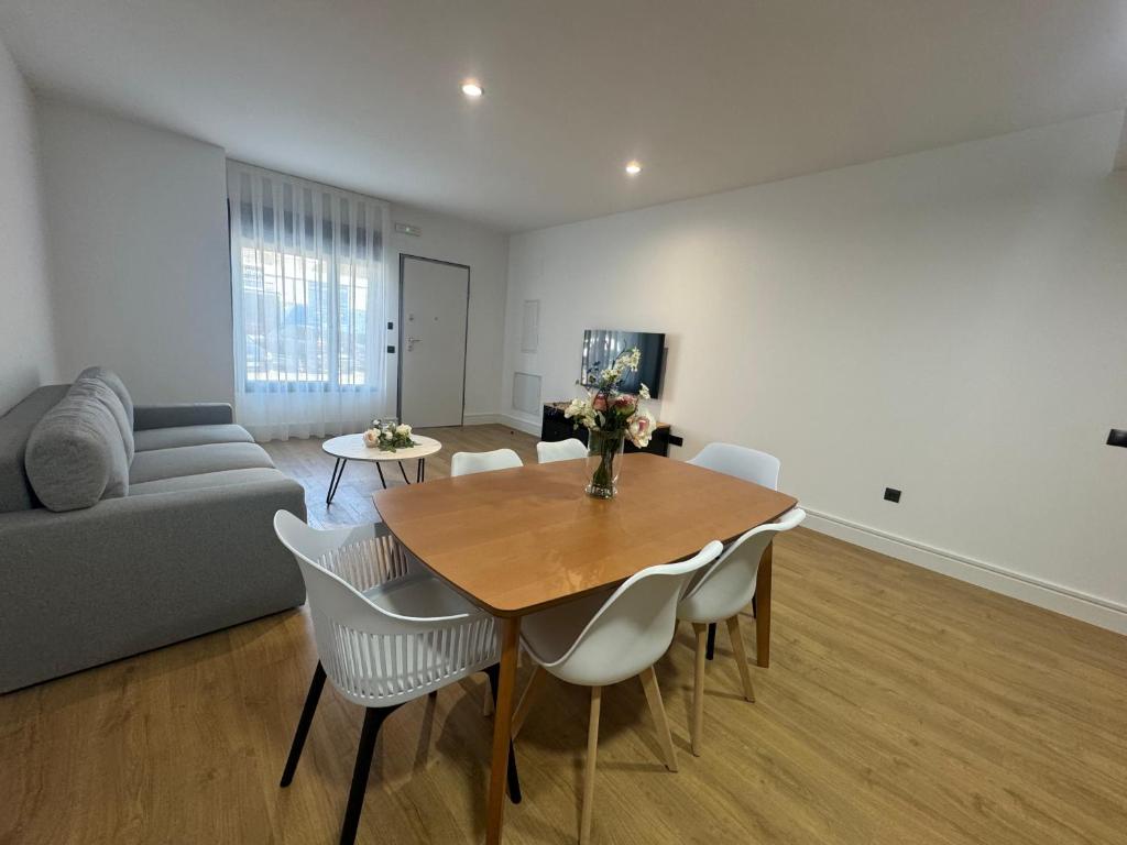 Zona de estar de Apartamentos Arcos de Montemar