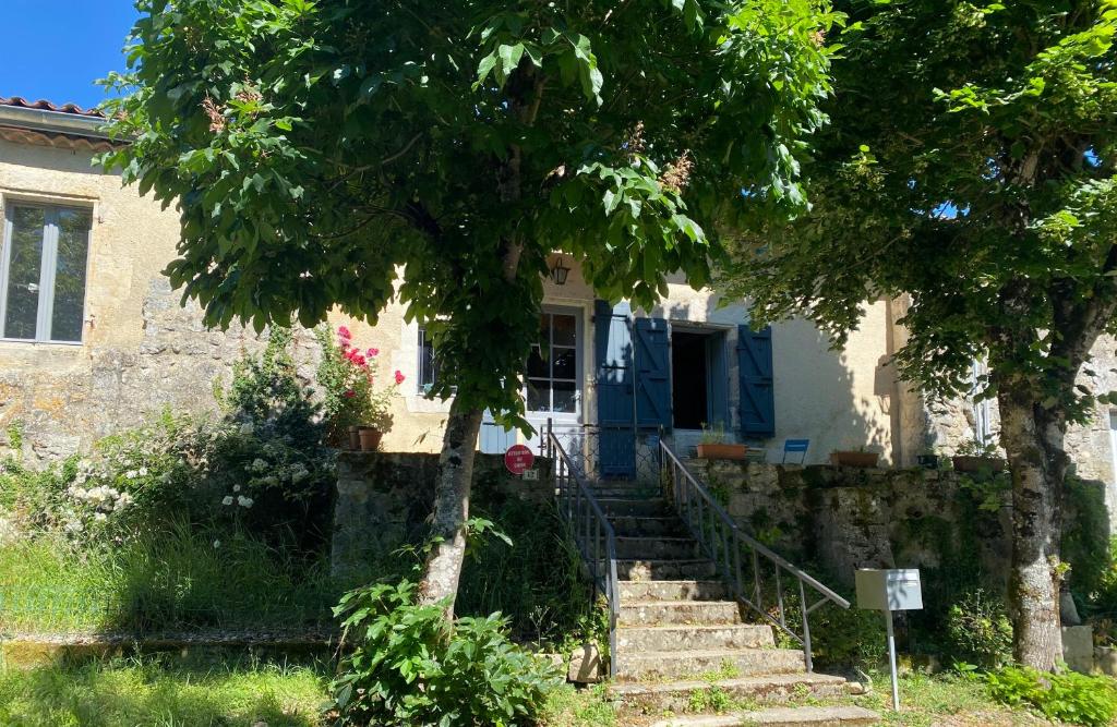 Zahrada ubytování Maison Principale Poudenas