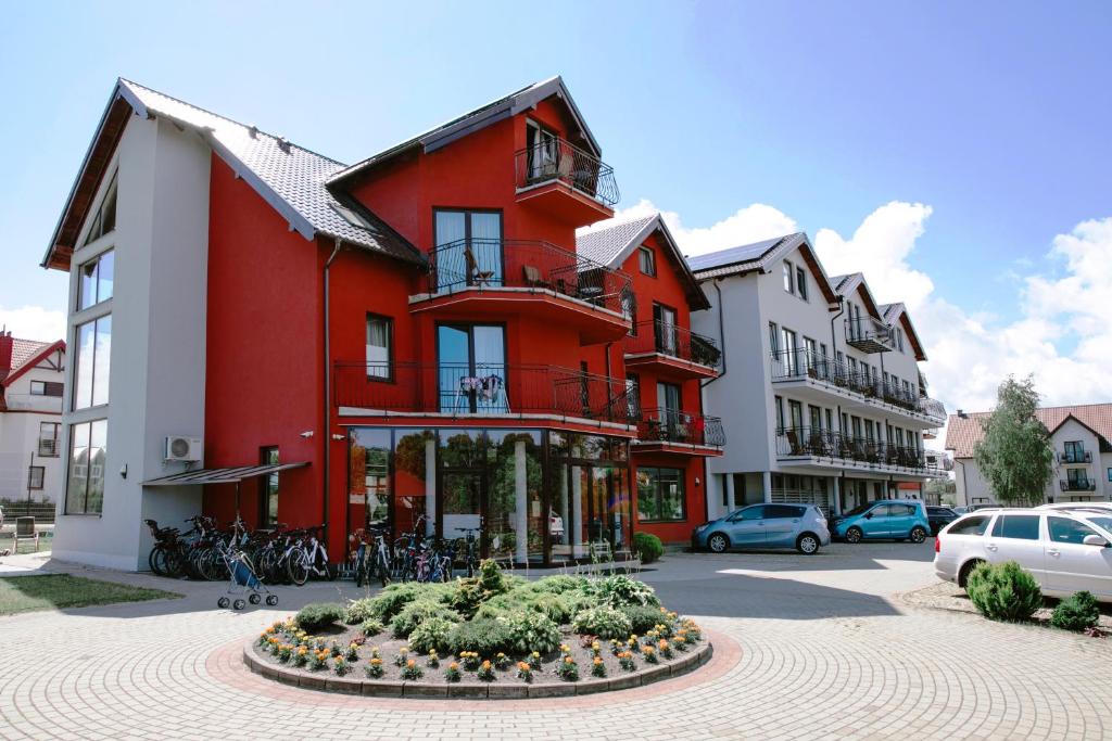 Budova, v ktorej sa hotel nachádza