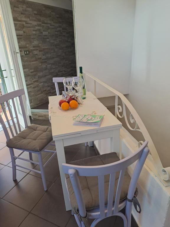 Posezení v ubytování House Al Noce