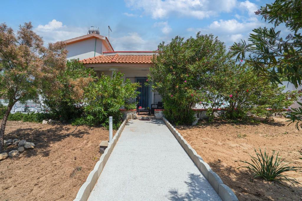 Zahrada ubytování Villa Rosa con accesso sul mare