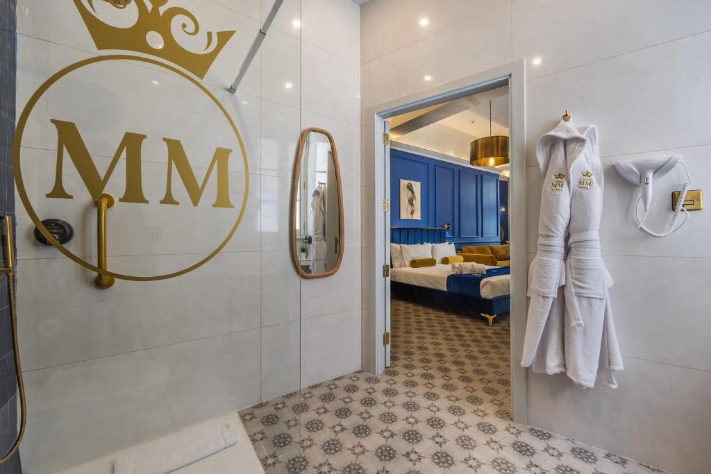 Postel nebo postele na pokoji v ubytování Maison Medina Malta