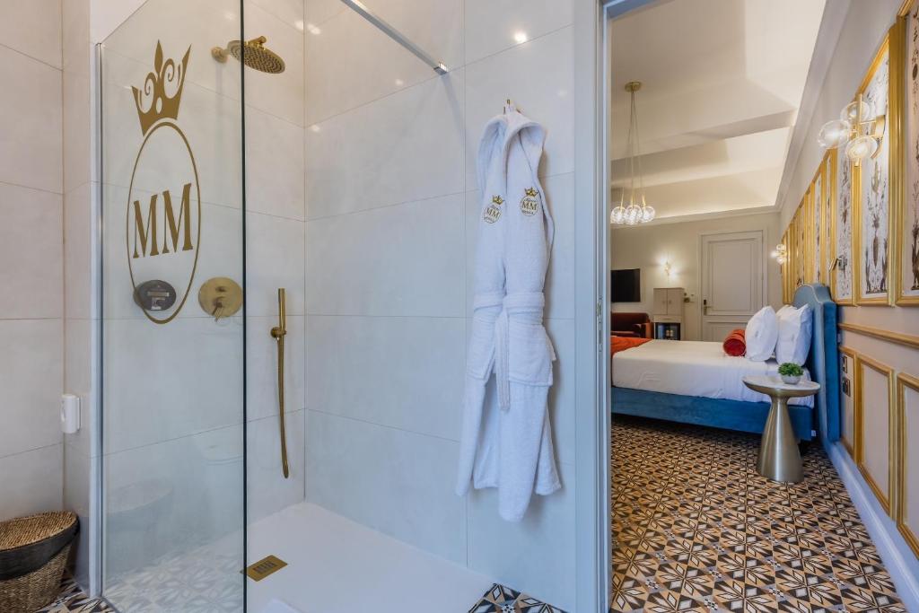 Postel nebo postele na pokoji v ubytování Maison Medina Malta
