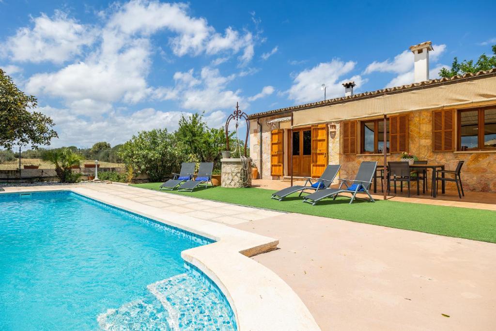 Πισίνα στο ή κοντά στο Casita Rafal Roig