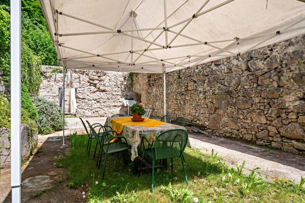 Zahrada ubytování Loft Tovel