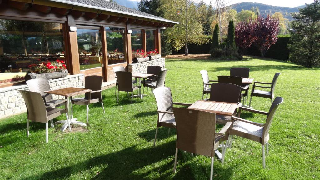 Zahrada ubytování Hotel Pla del Pi