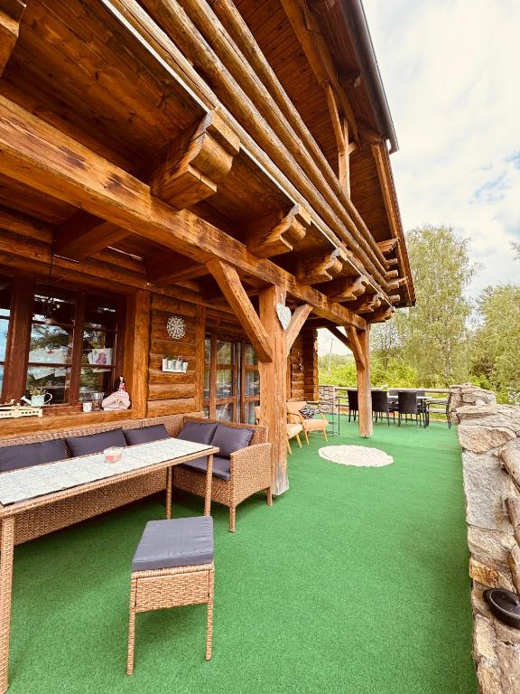 Zdjęcie z galerii obiektu Apartmány Srub Jenišov w mieście Horní Planá