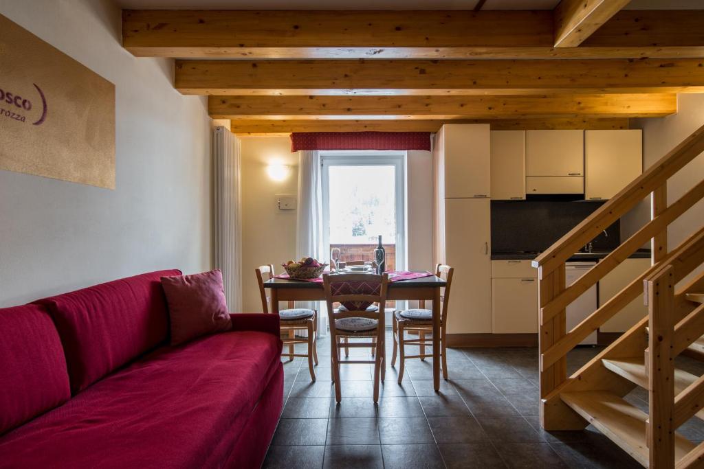 Гостиная зона в Hotel Colfosco