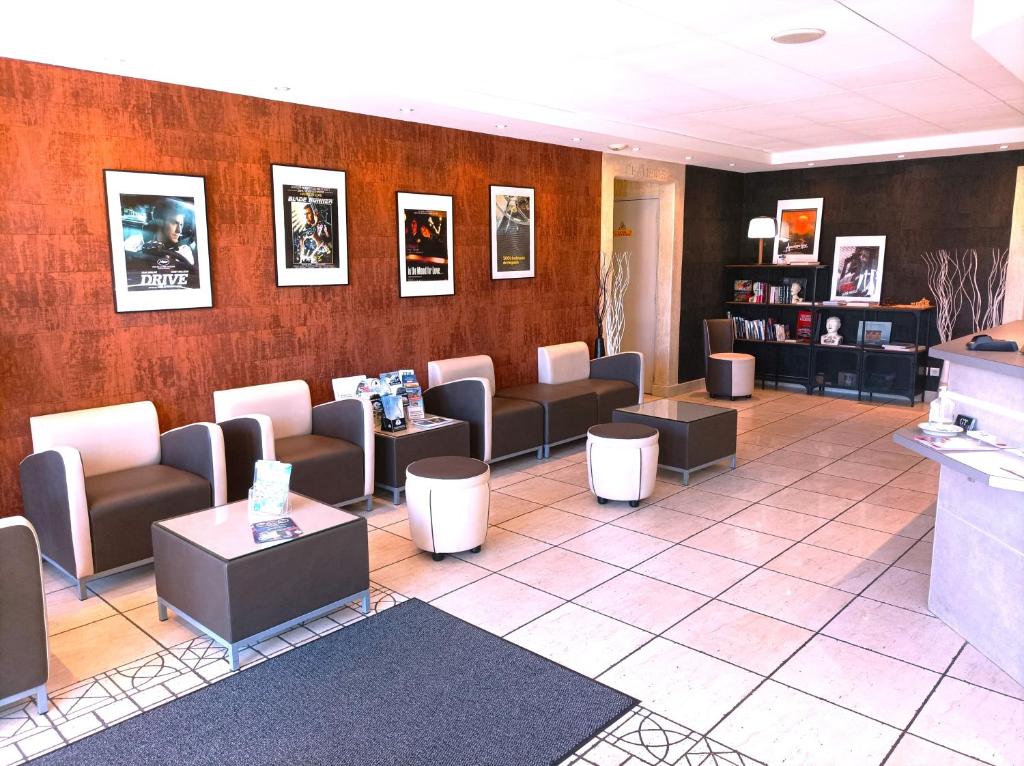 Posezení v ubytování Cit'Hotel Hotel Prime - Montpelier Ouest -Saint Jean de Vedas