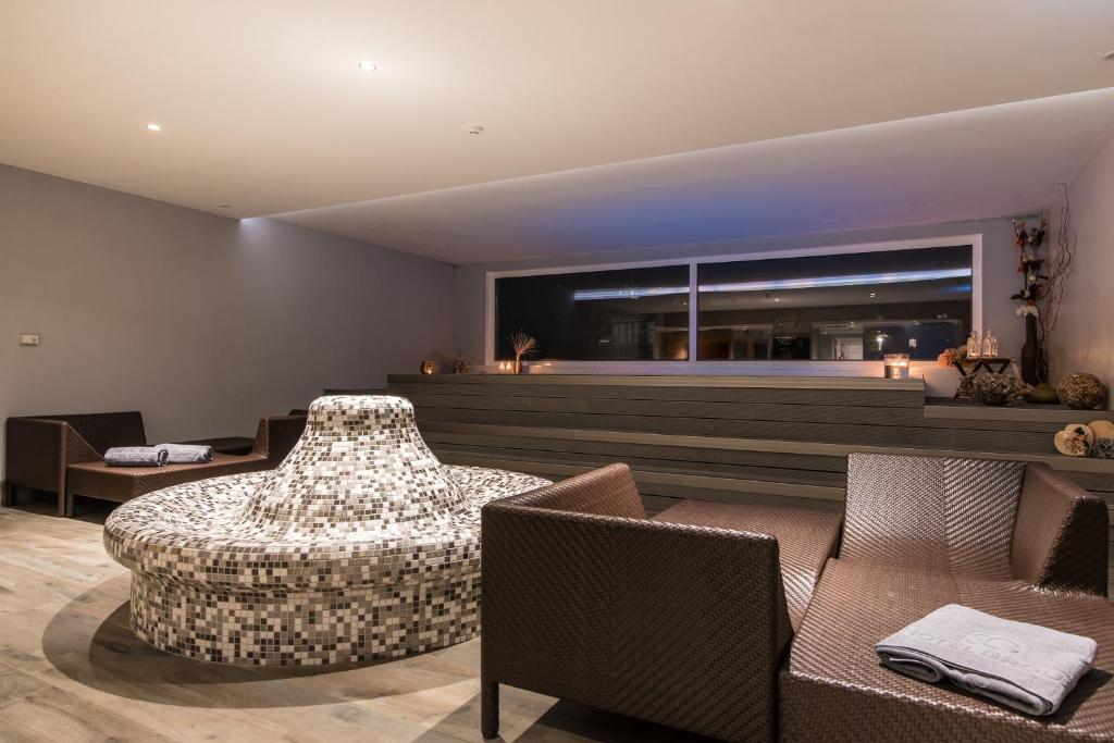 Гостиная зона в Hotel Colfosco