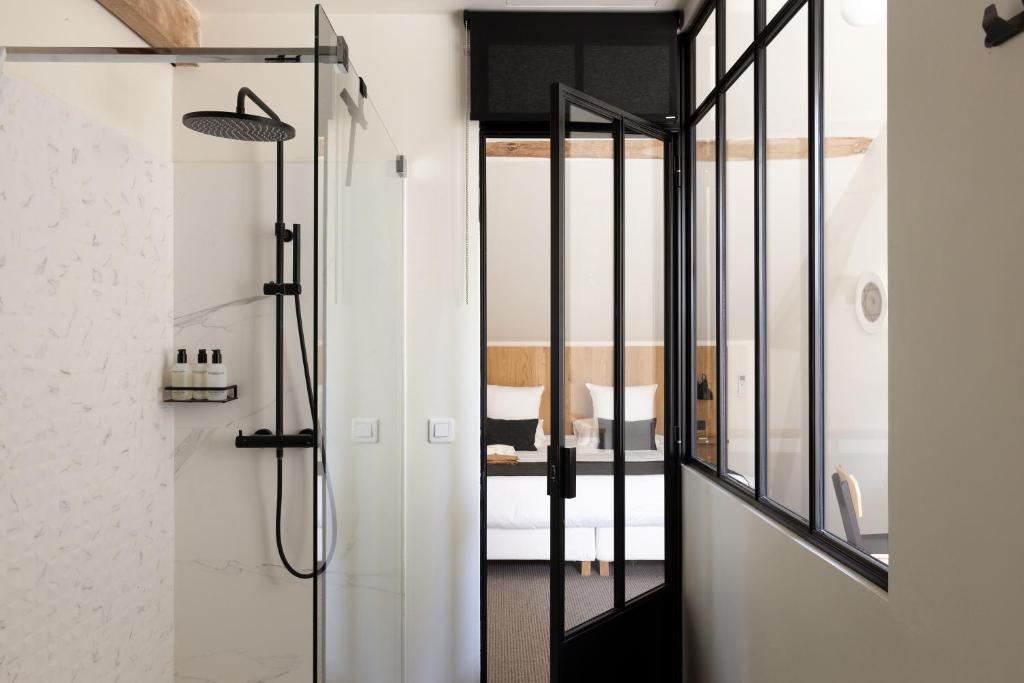 Koupelna v ubytování Chateau De La Resle - Design Hotels