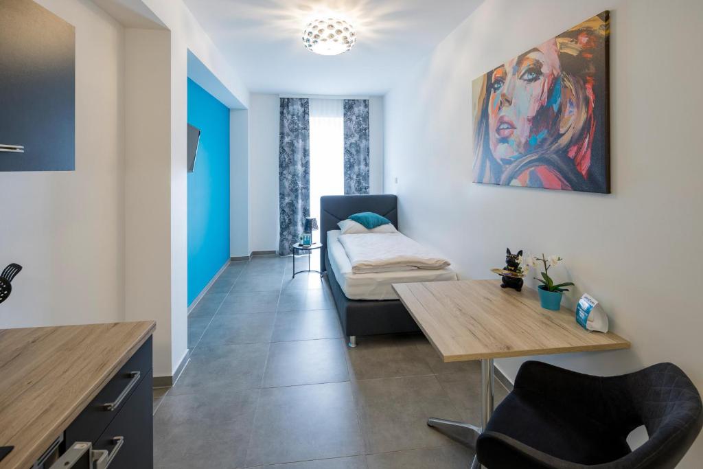Postel nebo postele na pokoji v ubytování MOTEL24seven