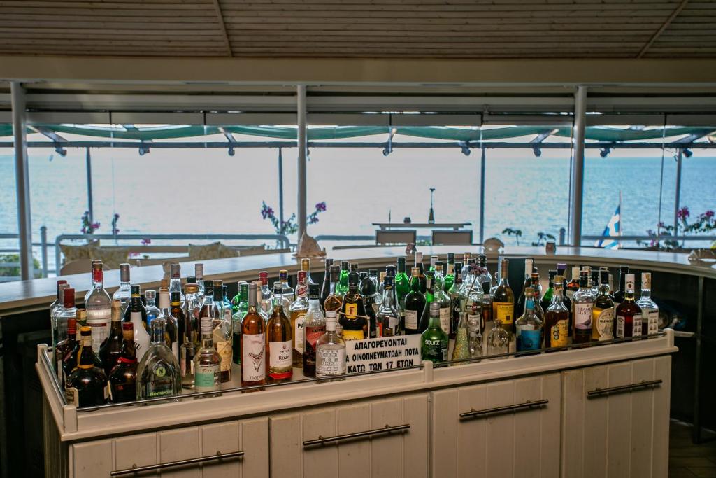Nápoje v ubytování Bora Bora Pydna Hotel