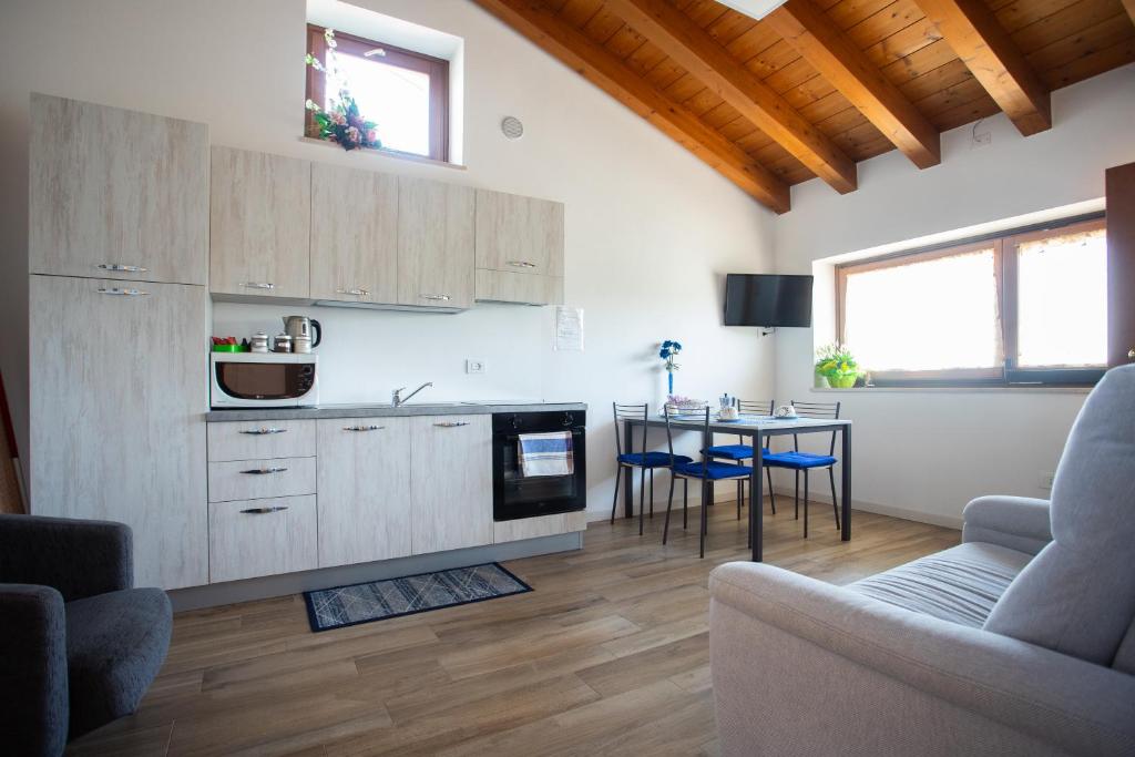 Kuchyň nebo kuchyňský kout v ubytování Casa Oliver