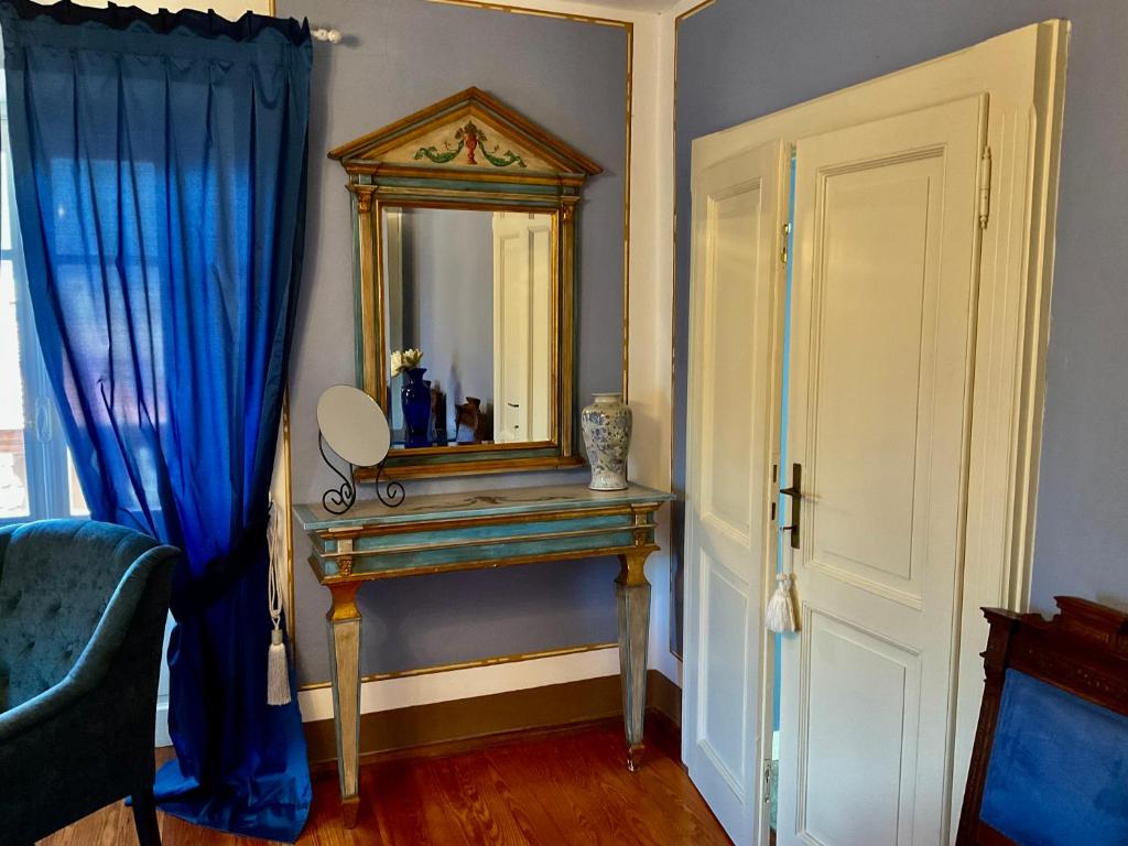 Postel nebo postele na pokoji v ubytování Villa Diomira