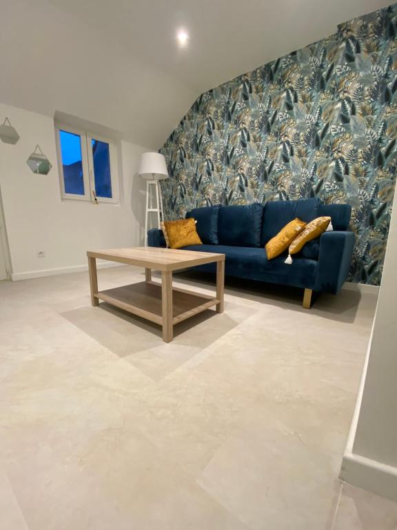 Et opholdsområde på Maison Stella