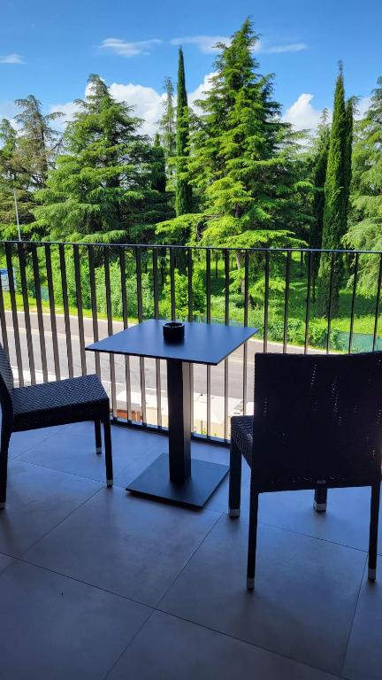 Balkón nebo terasa v ubytování Ile Hotel
