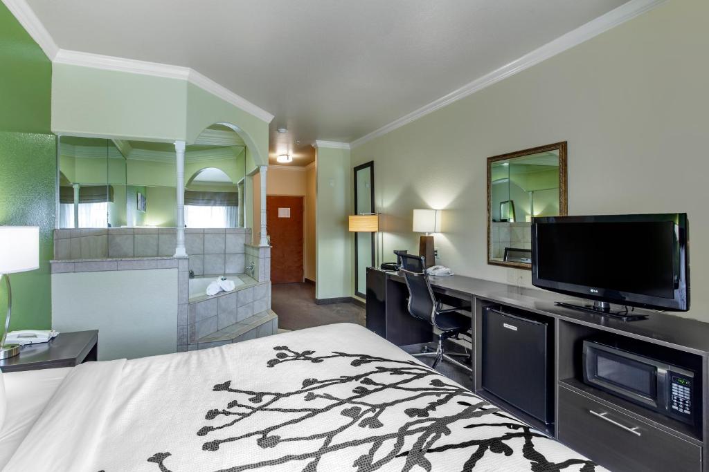 Sleep Inn & Suites Hewitt - South Waco - King Suite Met Whirlpool- Toegankelijk