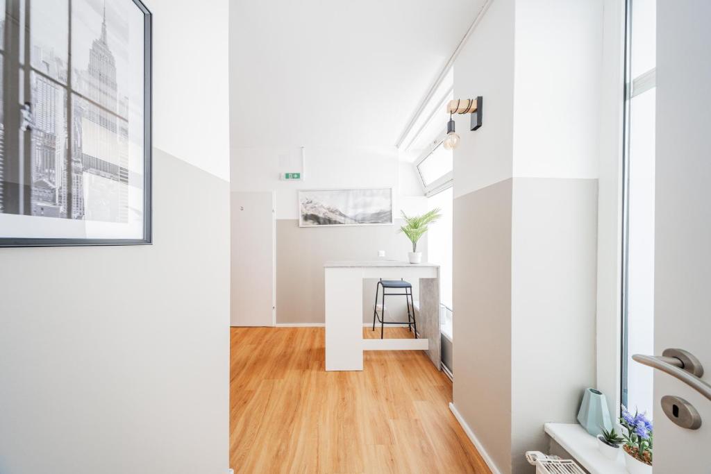 Postel nebo postele na pokoji v ubytování Central Apartment Lofts