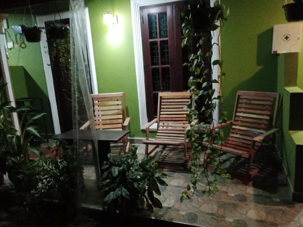 Patio nebo venkovní prostory v ubytování Sigiriya Rock Gate Resort