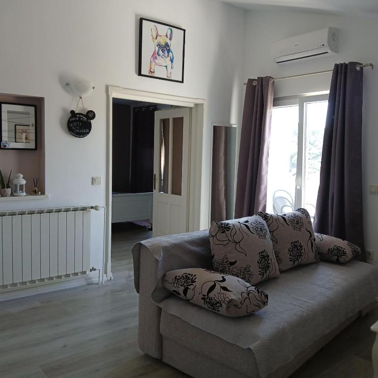 Posezení v ubytování Riviera Rooms and Apartments