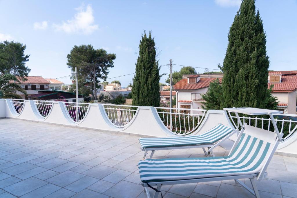 Balkón nebo terasa v ubytování Villa Claudia e Simone
