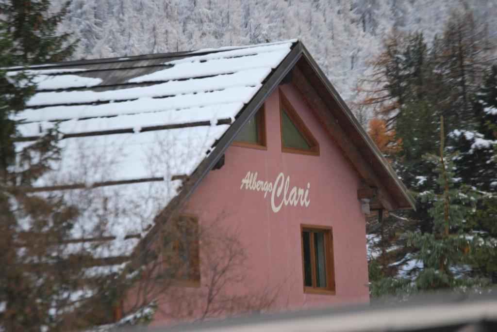 Hotel Clari v zimě