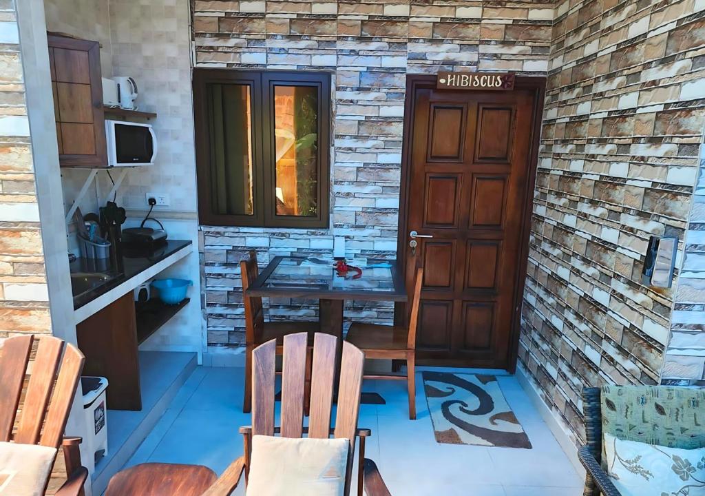 Posezení v ubytování Buisson Guesthouse