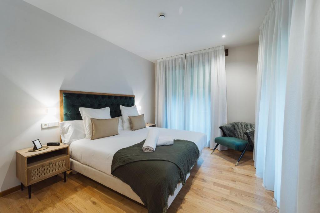 Hotel Palacio de Arriba - 带阳台的双人或双床间