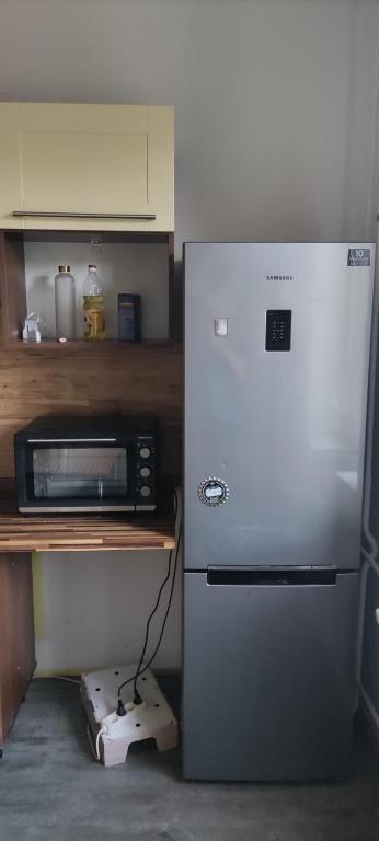 Kuchyň nebo kuchyňský kout v ubytování Holub apartment in city centrum