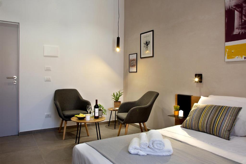 Posezení v ubytování MARE FUORI ROOMS