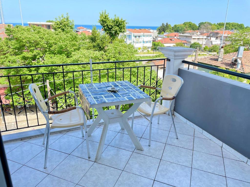 Balkón nebo terasa v ubytování Hotel Evagelia