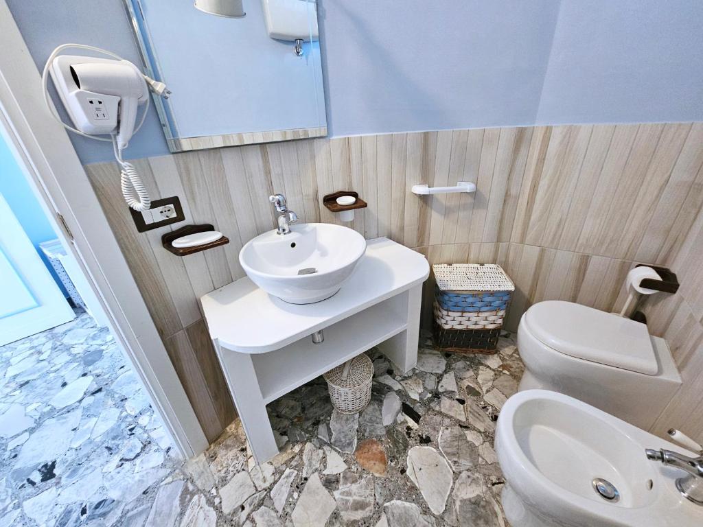 Koupelna v ubytování Maridea - Camere con vista al Porto