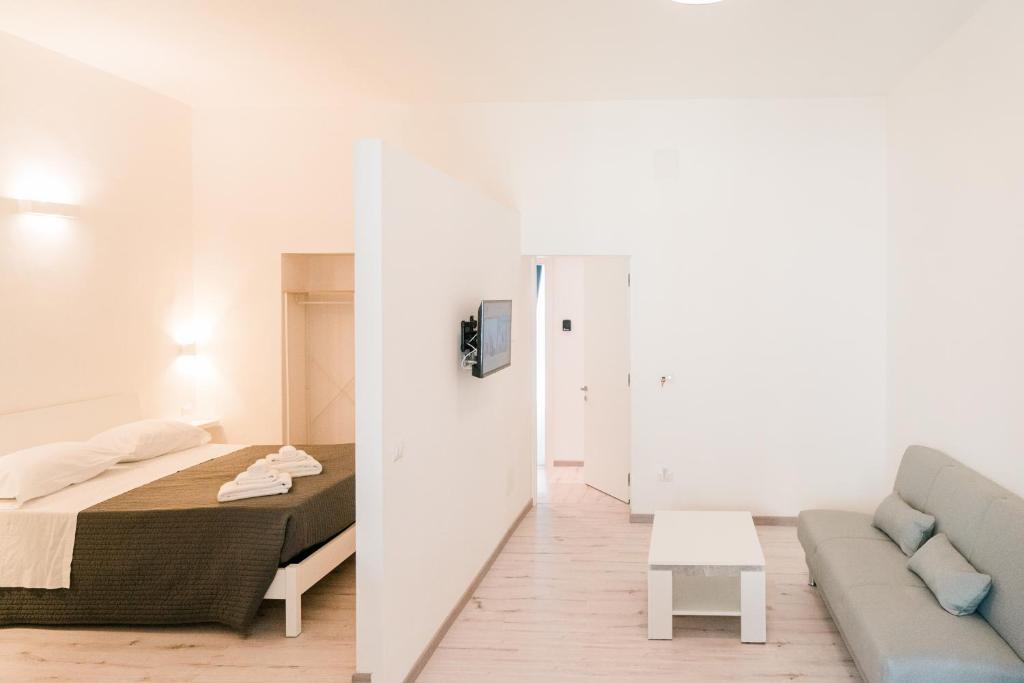 Postel nebo postele na pokoji v ubytování FG Vacanze