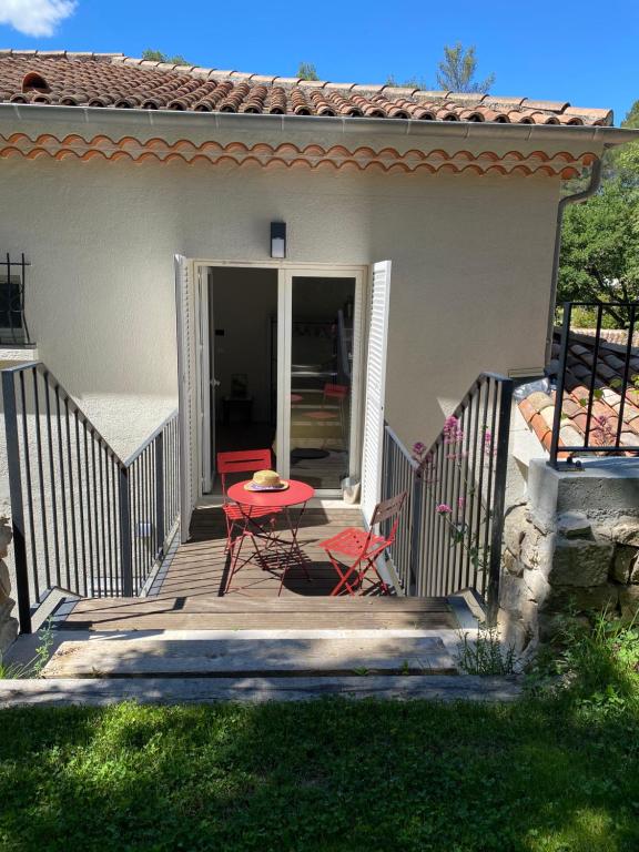Le Repos du Keyrié - Tweepersoonskamer Met Terras