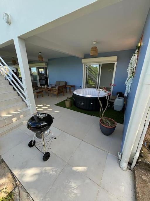 Patio nebo venkovní prostory v ubytování Villa Noo La
