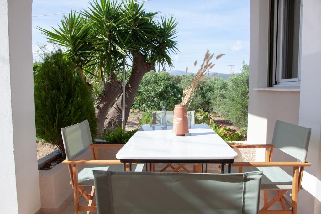 Balkón nebo terasa v ubytování Casa da Bugainvillea