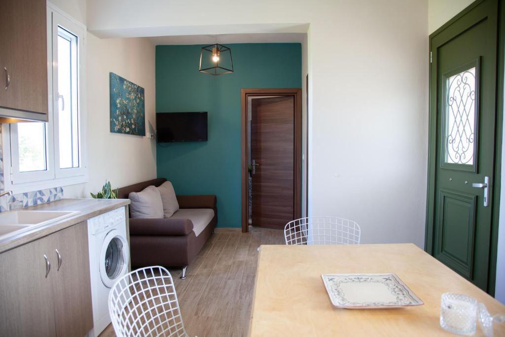 Kuchyň nebo kuchyňský kout v ubytování Casa da Bugainvillea