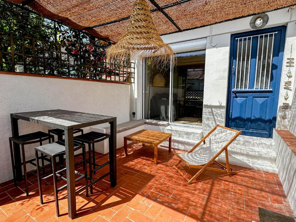 Χώρος καθιστικού στο LA CASA SORRA