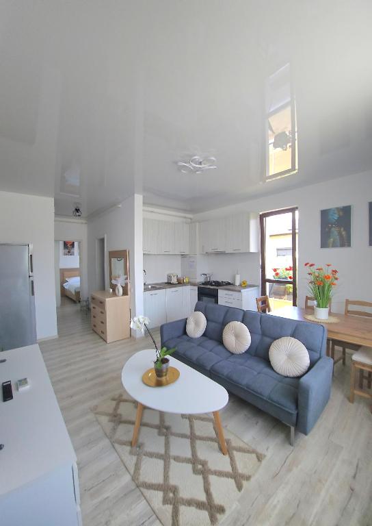 Χώρος καθιστικού στο Cozy SoRaDa 2 apartment