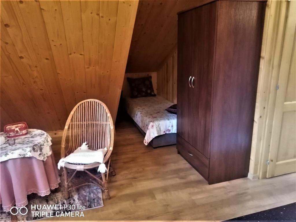 Postel nebo postele na pokoji v ubytování Privát u Jany