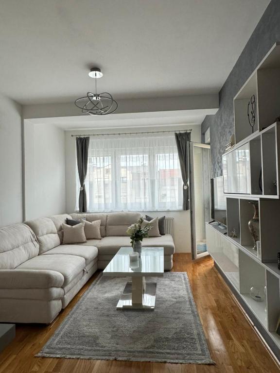 Posezení v ubytování Bulevar Residence