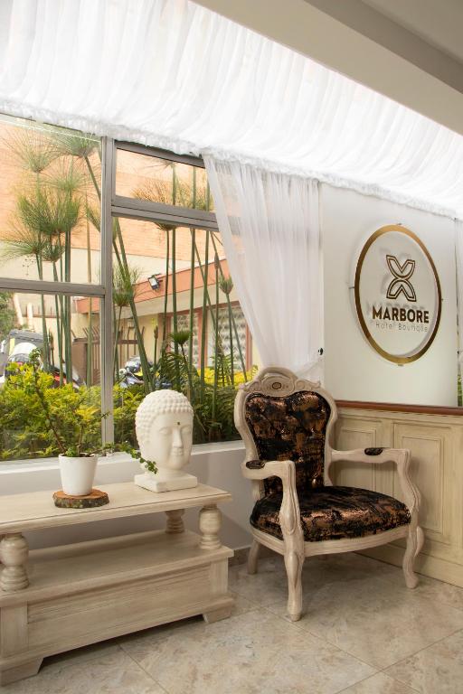 Posezení v ubytování Marbore hotel & Spa