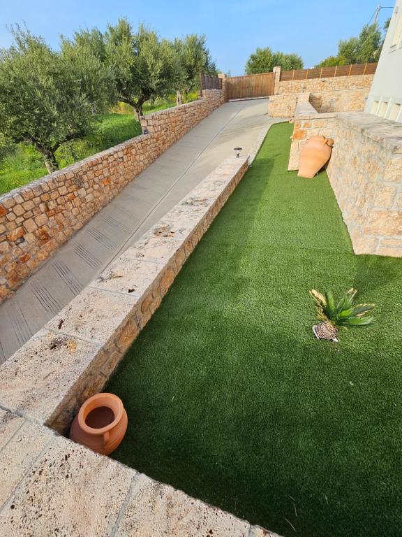 Zahrada ubytování Villa Athina