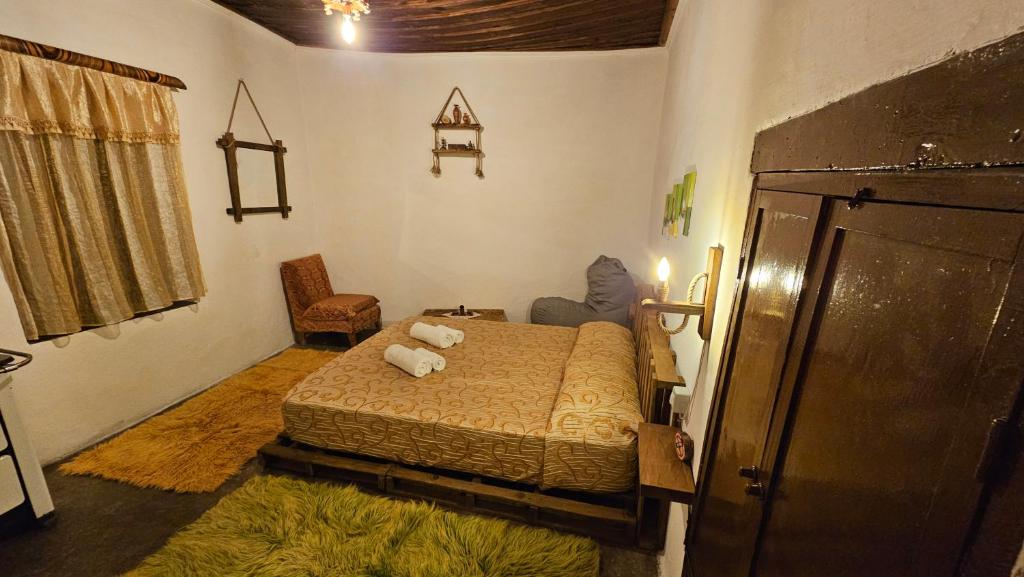 Guest House Panorama客房内的一张或多张床位