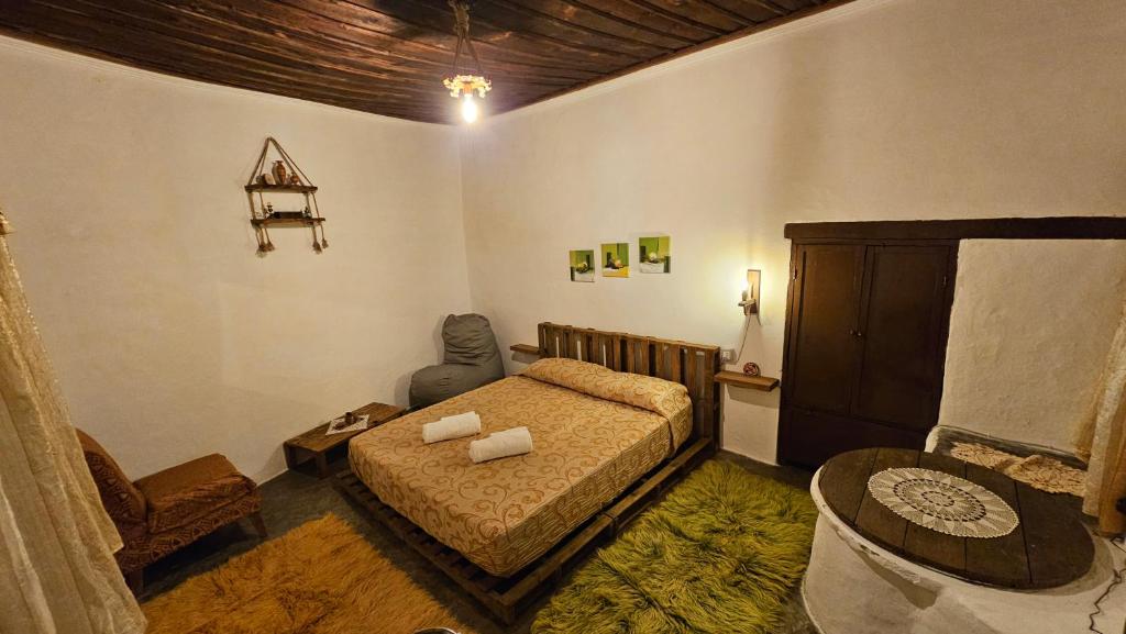 Guest House Panorama客房内的一张或多张床位