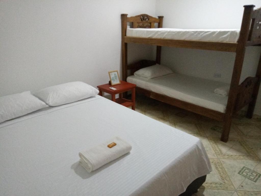 Postel nebo postele na pokoji v ubytování La Quinta INN