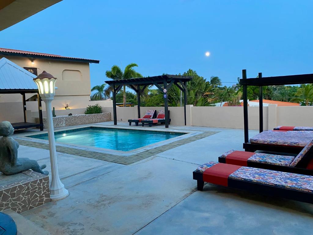 Bazén v ubytování Casa Amalia - Jan Thiel Beach nebo v jeho okolí