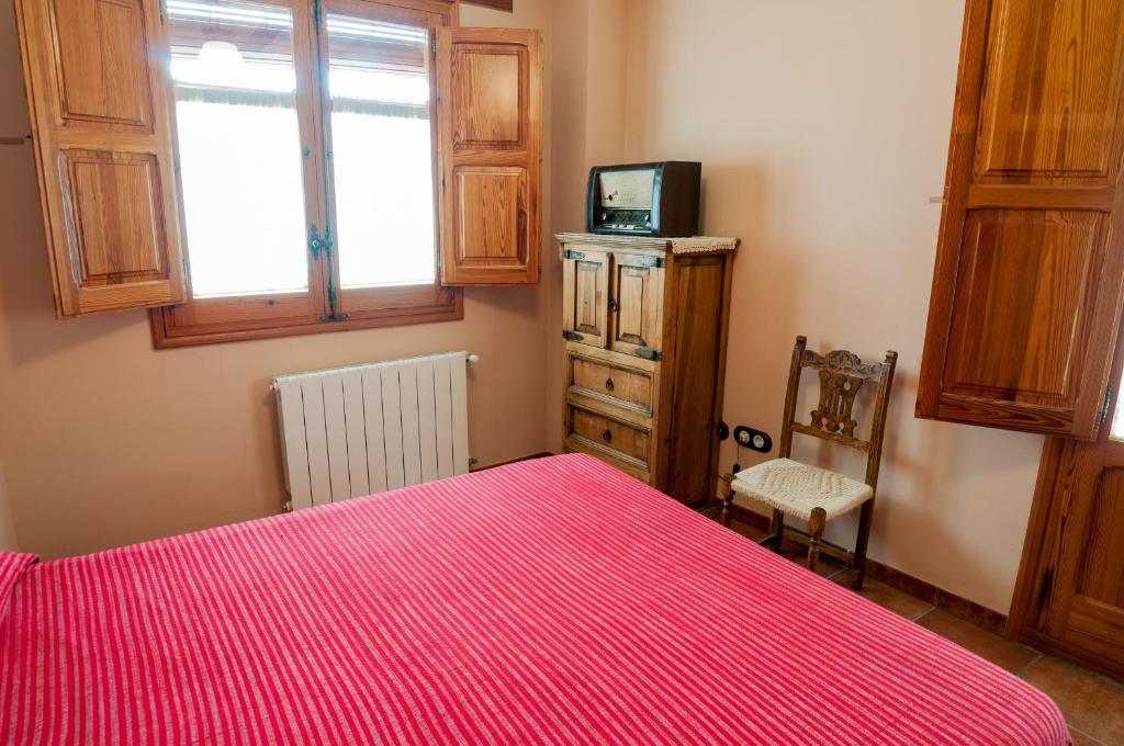 TV a/nebo společenská místnost v ubytování Casa Rural Rosa